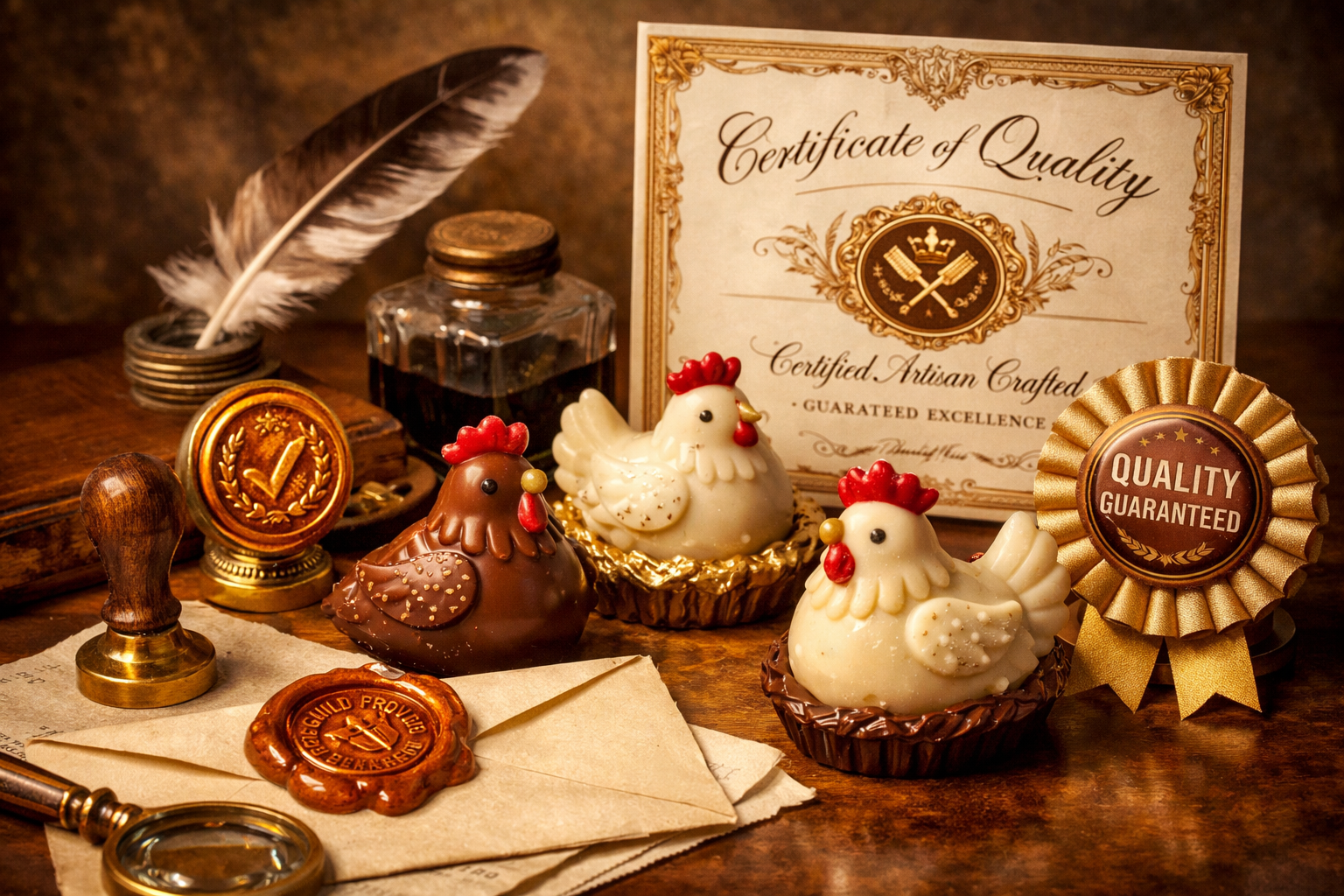 Quality guarantee certificate